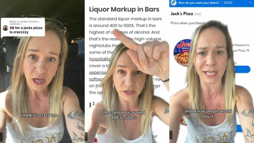This is why I drink and eat at home Bartender Admits to Charging 8 for Frozen Pizza Contemplating Higher Markup